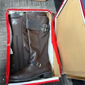 AEROSOLES Dark Brown Tall Boots